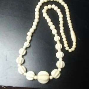 Vintage Pre - Ban Ivory Necklace